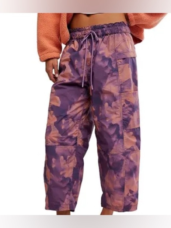 FP Movement by Free People Pants - Free People FP Movement In The Wild Pants violet cloud wash L